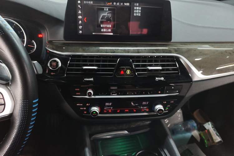Used BMW 6 Series GT 2018 630i M Sport Package Audio And AC Panel