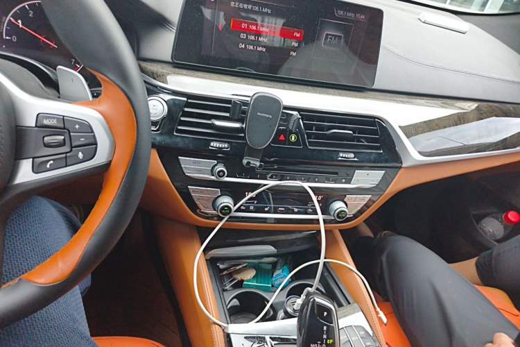 Used BMW 6 Series GT 2018 630i M Sport Package Audio And AC Panel