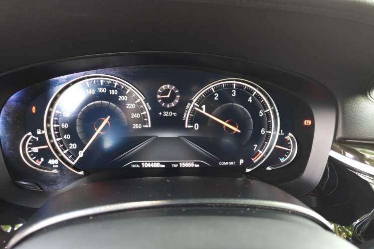 Used BMW 6 Series GT 2018 630i Luxury Design Package Instrument Cluster