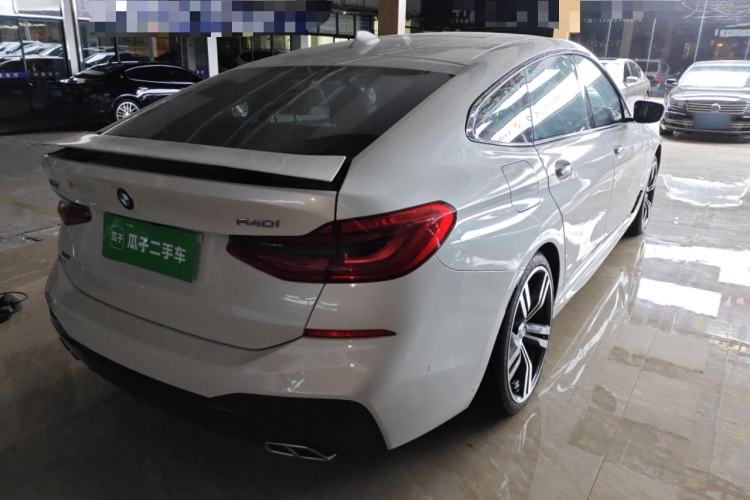Used BMW 6 Series GT 2018 640i xDrive M Sport Package Rear Right 45 Deg