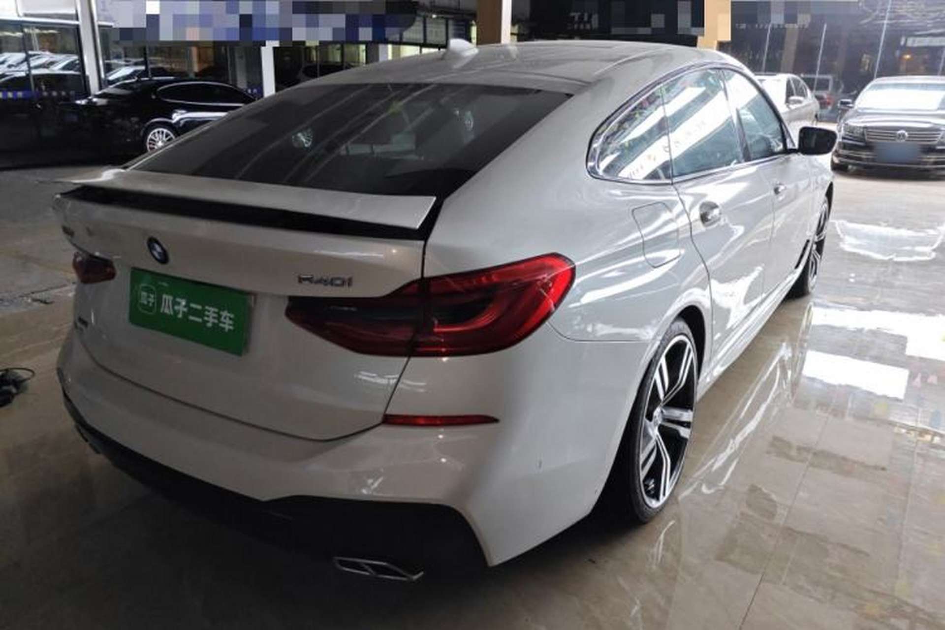 Used BMW 6 Series GT 2018 640i xDrive M Sport Package Rear Right 45 Deg
