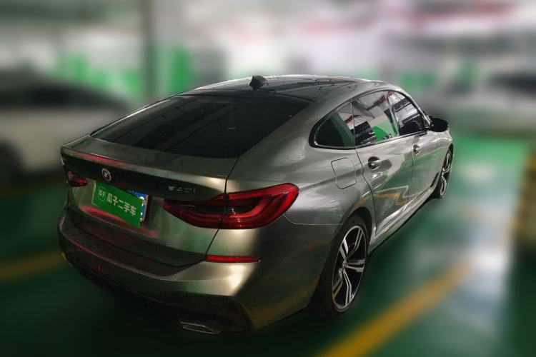 Used BMW 6 Series GT 2018 640i xDrive M Sport Package Rear Right 45 Deg