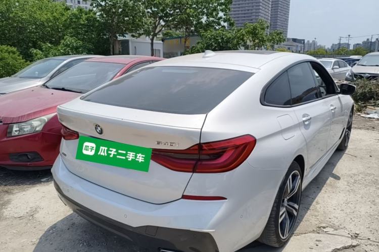Used BMW 6 Series GT 2018 640i xDrive M Sport Package Rear Right 45 Deg