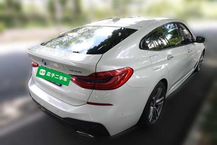 Used BMW 6 Series GT 2018 630i Luxury Design Package Rear Right 45 Deg