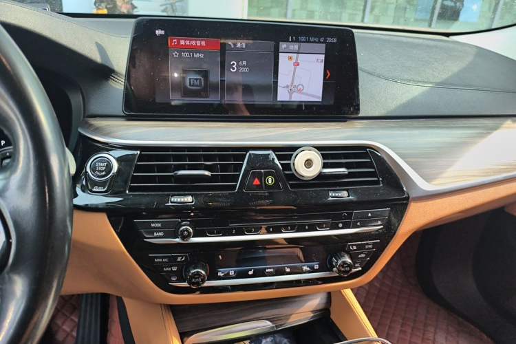 Used BMW 6 Series GT 2019 630i Luxury Design Package Audio And AC Panel