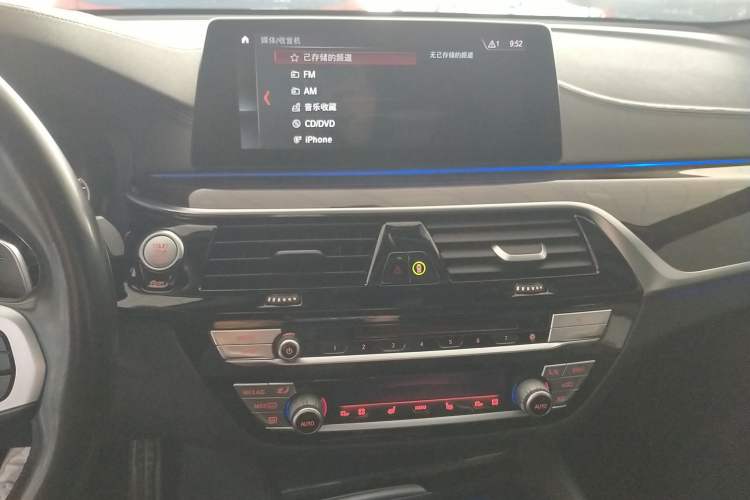 Used BMW 6 Series GT 2019 630i M Sport Package Audio And AC Panel