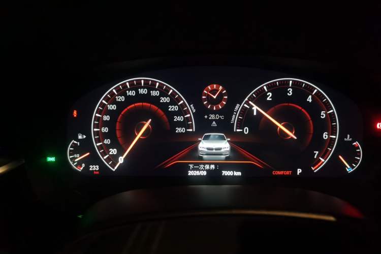 Used BMW 6 Series GT 2019 630i Luxury Design Package Instrument Cluster