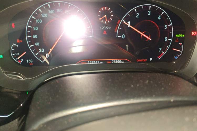 Used BMW 6 Series GT 2019 630i M Sport Package Odometer Close Up