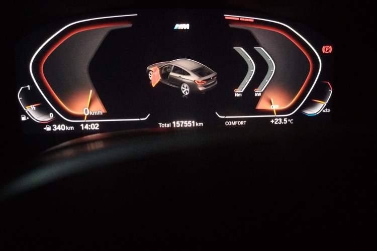 Used BMW 6 Series GT 2019 630i M Sport Package Odometer Close Up