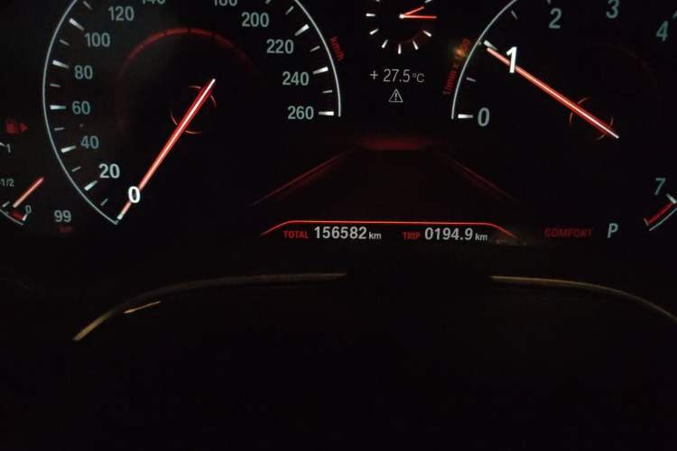 Used BMW 6 Series GT 2019 630i M Sport Touring Edition Odometer Close Up