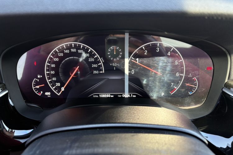 Used BMW 6 Series GT 2019 630i M Sport Touring Edition Odometer Close Up