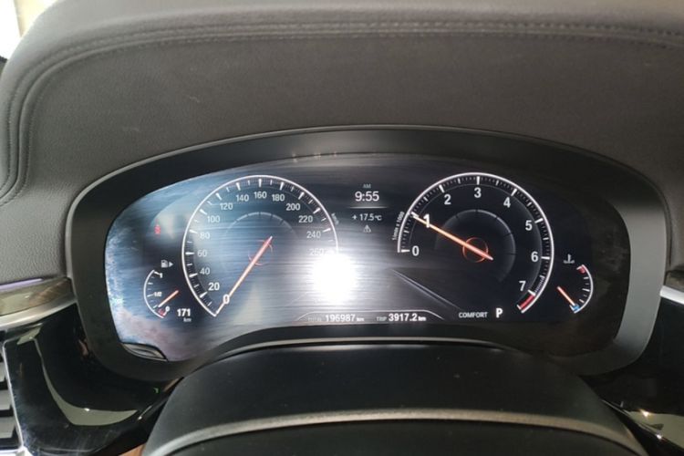 Used BMW 6 Series GT 2019 630i M Sport Package Odometer Close Up