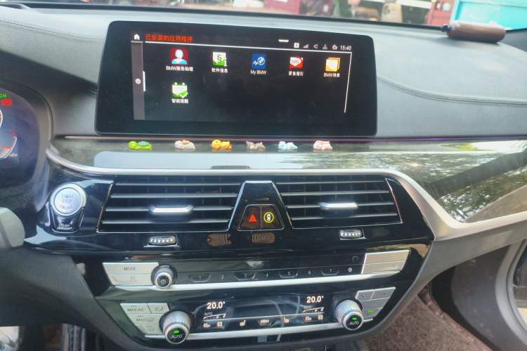 Used BMW 6 Series GT 2019 630i M Sport Package Audio And AC Panel