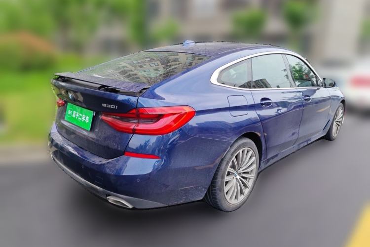Used BMW 6 Series GT 2019 630i Luxury Design Package Rear Right 45 Deg