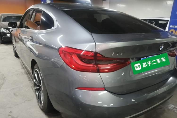 Used BMW 6 Series GT 2019 630i Luxury Design Package Rear Left 45 Deg