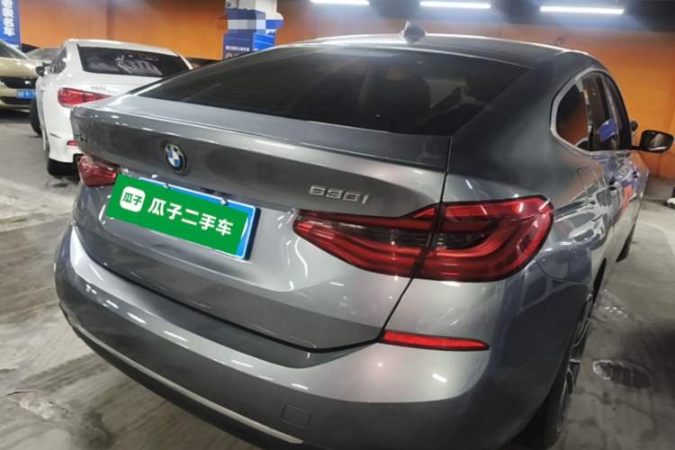 Used BMW 6 Series GT 2019 630i Luxury Design Package Rear Right 45 Deg