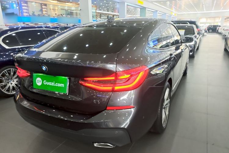 Used BMW 6 Series GT 2019 630i M Sport Package Rear Right 45 Deg