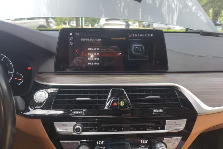 Used BMW 6 Series GT 2019 630i Luxury Design Package Audio And AC Panel