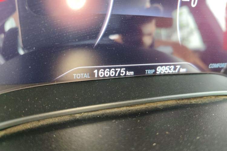 Used BMW 6 Series GT 2019 630i M Sport Package Odometer Close Up