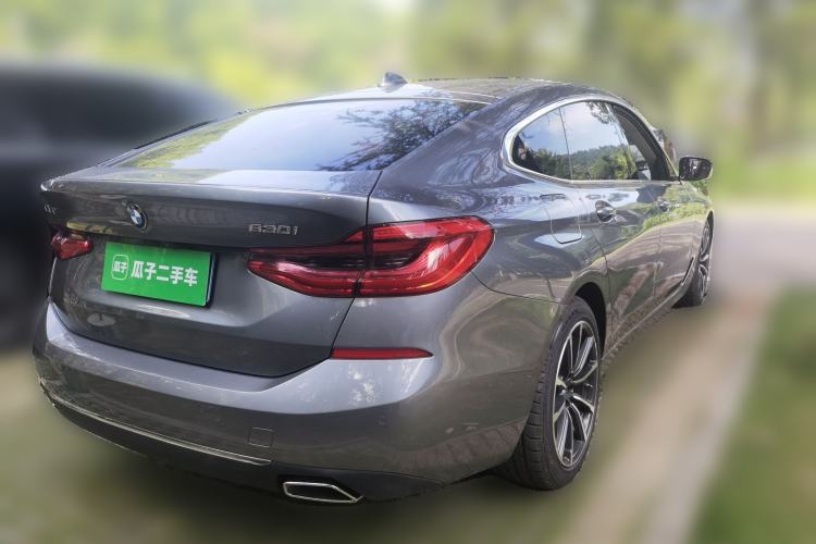 Used BMW 6 Series GT 2019 630i Luxury Design Package Rear Right 45 Deg