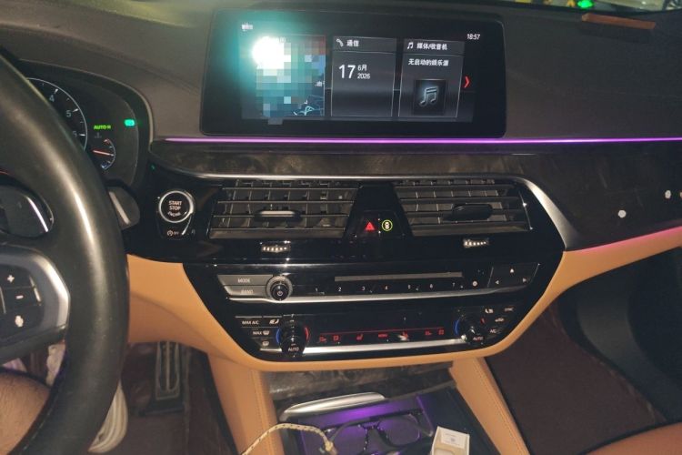 Used BMW 6 Series GT 2019 630i M Sport Package Audio And AC Panel
