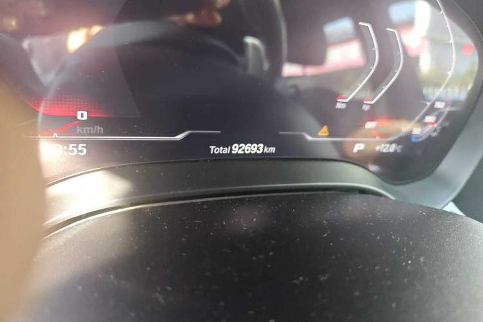 Used BMW 6 Series GT 2019 630i M Sport Package Odometer Close Up