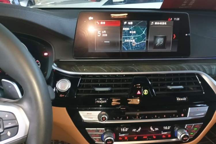 Used BMW 6 Series GT 2019 630i M Sport Package Audio And AC Panel
