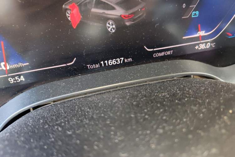 Used BMW 6 Series GT 2019 630i M Sport Touring Edition Odometer Close Up