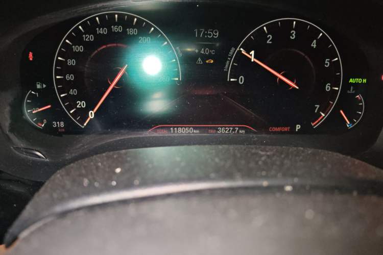 Used BMW 6 Series GT 2019 630i M Sport Package Odometer Close Up