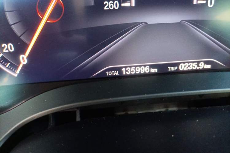 Used BMW 6 Series GT 2019 630i M Sport Package Odometer Close Up