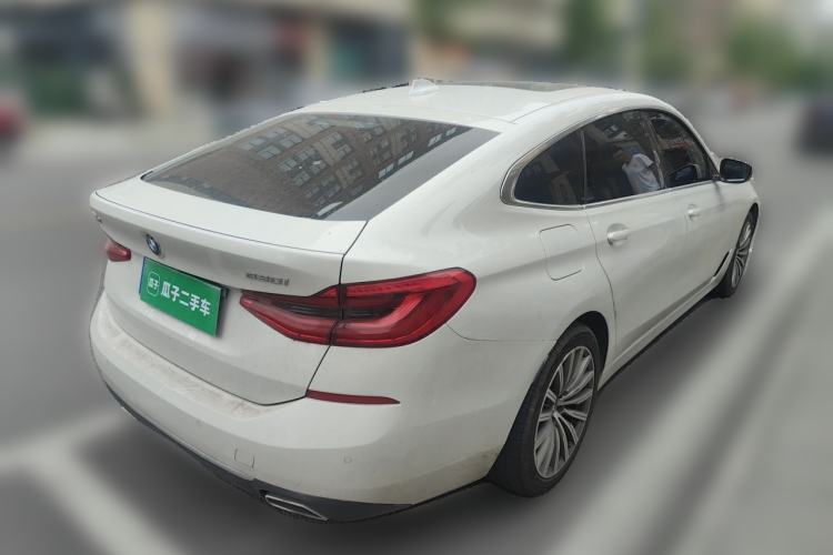 Used BMW 6 Series GT 2019 630i Luxury Design Package Rear Right 45 Deg