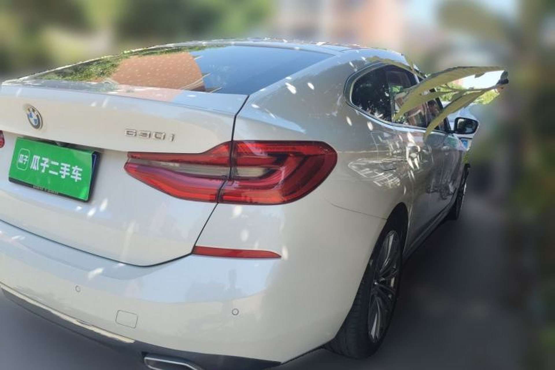 Used BMW 6 Series GT 2019 630i Luxury Design Package Rear Right 45 Deg