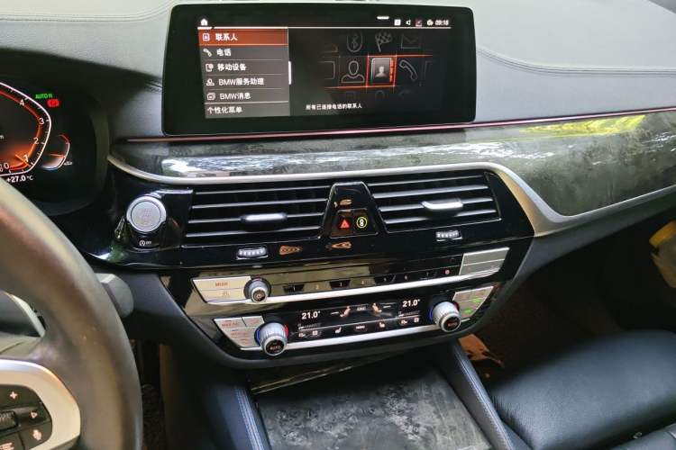 Used BMW 6 Series GT 2020 630i M Sport Package Audio And AC Panel