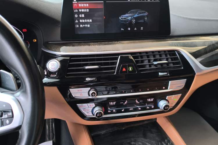 Used BMW 6 Series GT 2020 630i M Sport Package Audio And AC Panel