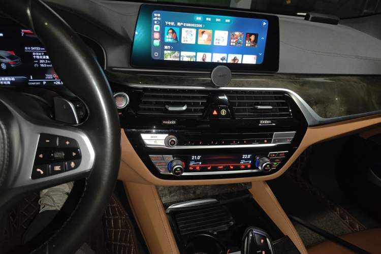 Used BMW 6 Series GT 2020 630i M Sport Package Audio And AC Panel