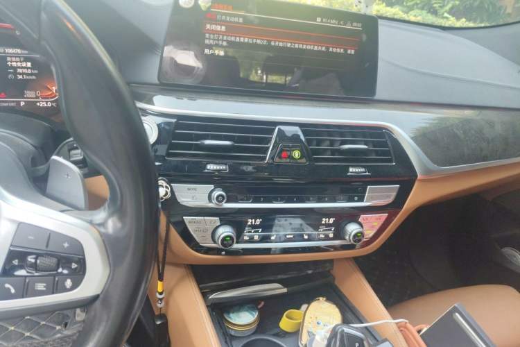Used BMW 6 Series GT 2020 630i M Sport Package Audio And AC Panel
