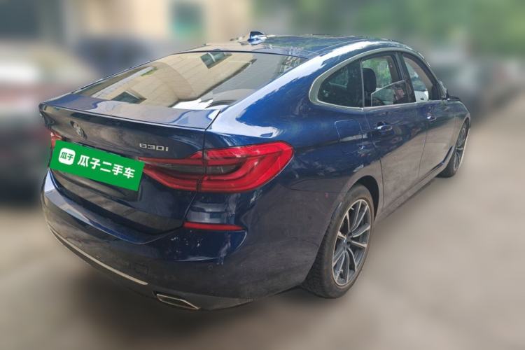 Used BMW 6 Series GT 2020 630i Luxury Design Package Rear Right 45 Deg
