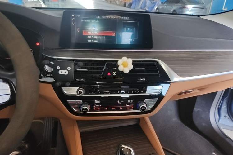 Used BMW 6 Series GT 2020 630i Luxury Design Package Audio And AC Panel