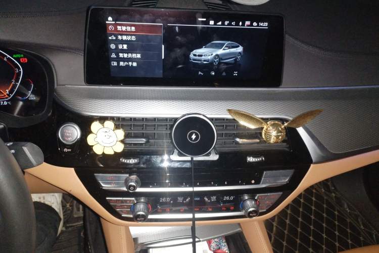 Used BMW 6 Series GT 2020 630i M Sport Package Audio And AC Panel