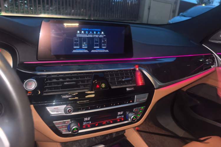 Used BMW 6 Series GT 2020 630i M Sport Package Audio And AC Panel