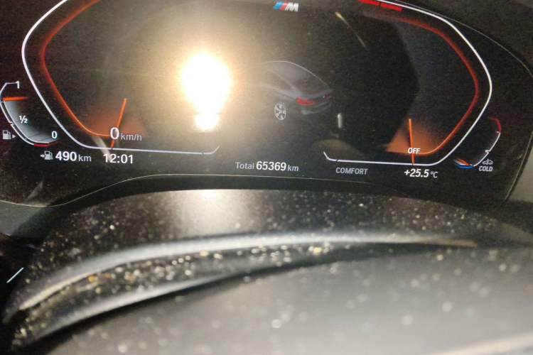 Used BMW 6 Series GT 2020 630i M Sport Touring Edition Odometer Close Up