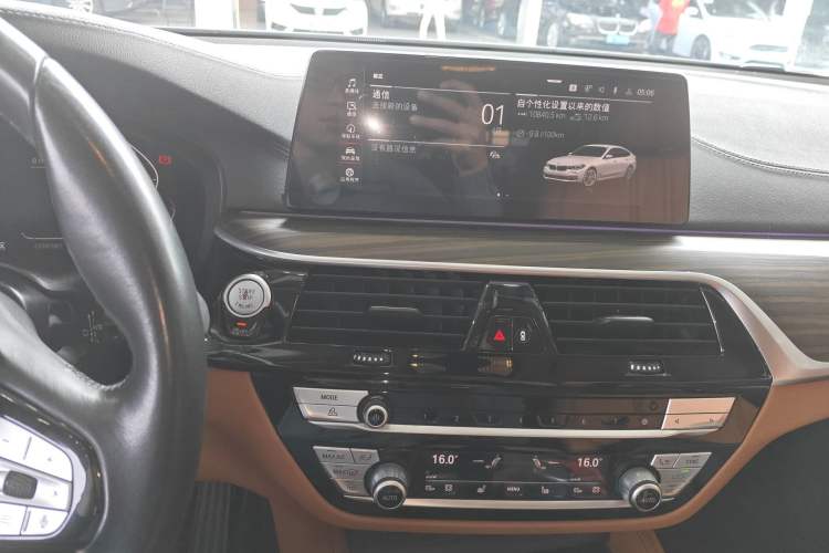 Used BMW 6 Series GT 2020 630i Luxury Design Package Audio And AC Panel