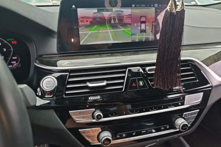 Used BMW 6 Series GT 2020 630i M Sport Package Audio And AC Panel