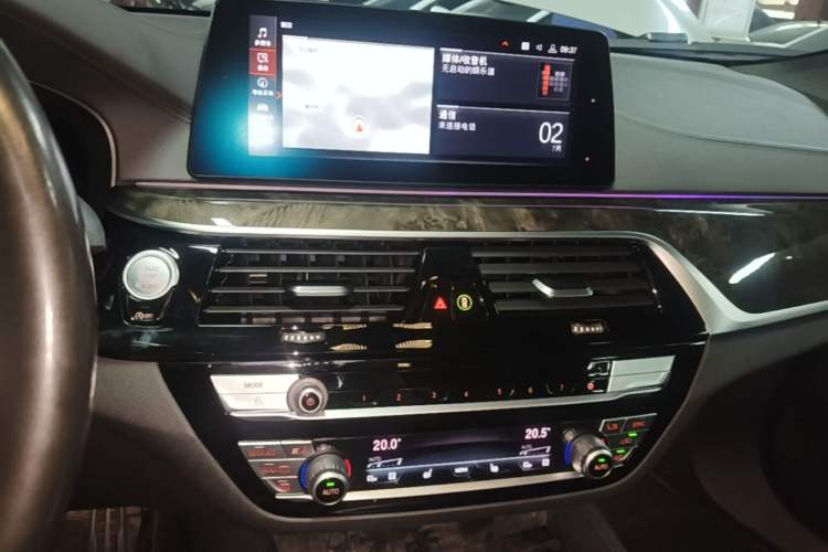 Used BMW 6 Series GT 2020 630i M Sport Package Audio And AC Panel