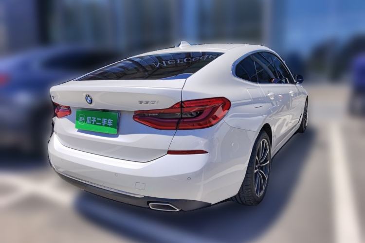 Used BMW 6 Series GT 2020 630i Luxury Design Package Rear Right 45 Deg