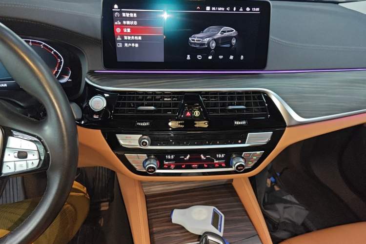 Used BMW 6 Series GT 2021 Updated 630i Luxury Design Package Audio And AC Panel