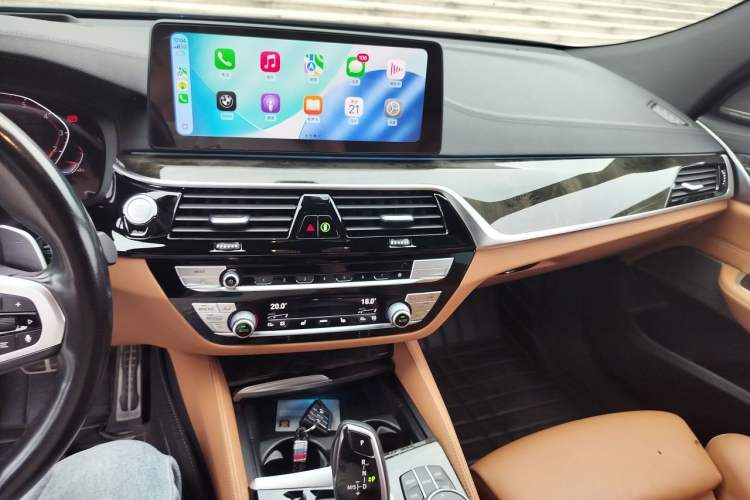 Used BMW 6 Series GT 2021 630i M Sport Package Audio And AC Panel