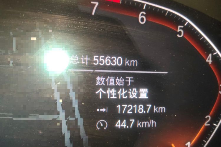 Used BMW 6 Series GT 2021 630i M Sport Package Odometer Close Up