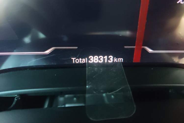 Used BMW 6 Series GT 2021 630i M Sport Grand Touring Edition Odometer Close Up