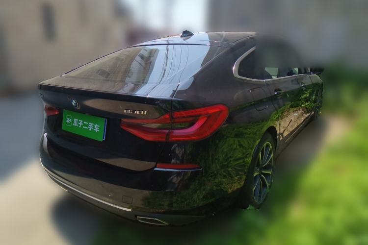 Used BMW 6 Series GT 2021 630i Luxury Design Package Rear Right 45 Deg